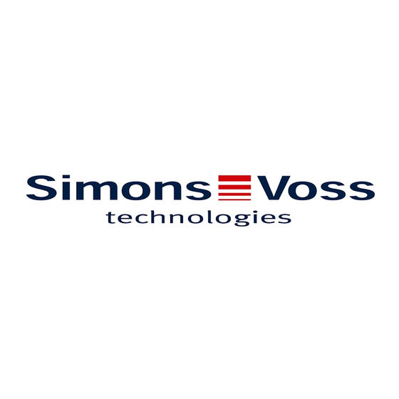 Simons Voss Technologies SREL2.COVER1 Instrucciones De Montaje