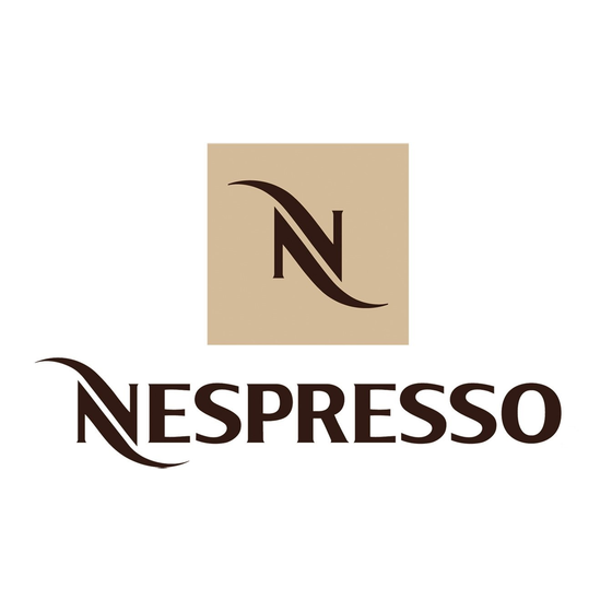 Nespresso VERTUO Manual Del Usuario