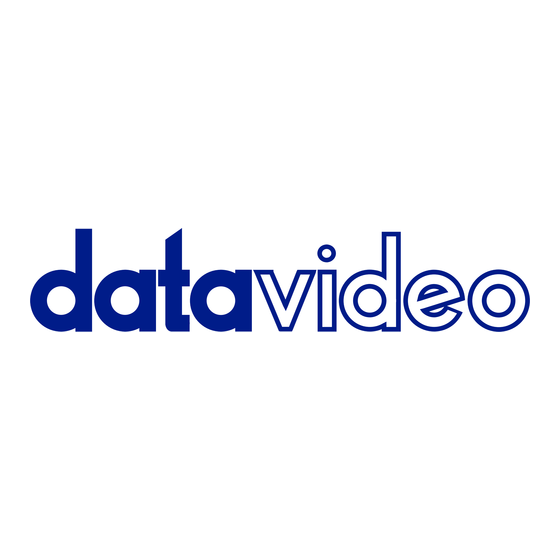 Datavideo NVS-25 Manual De Instrucciones