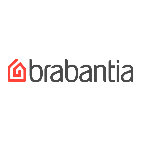 Brabantia PULL-OUT CLOTHES LINE Instrucciones De Montaje