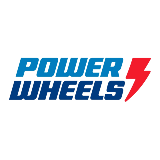 Power Wheels FLR10 Manual Del Usuario