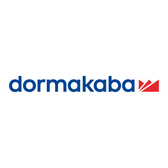 dormakaba Axessor IP Manual Tecnico