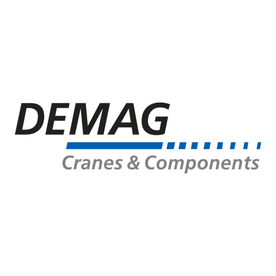 Demag DSE-10C Instrucciones De Montaje