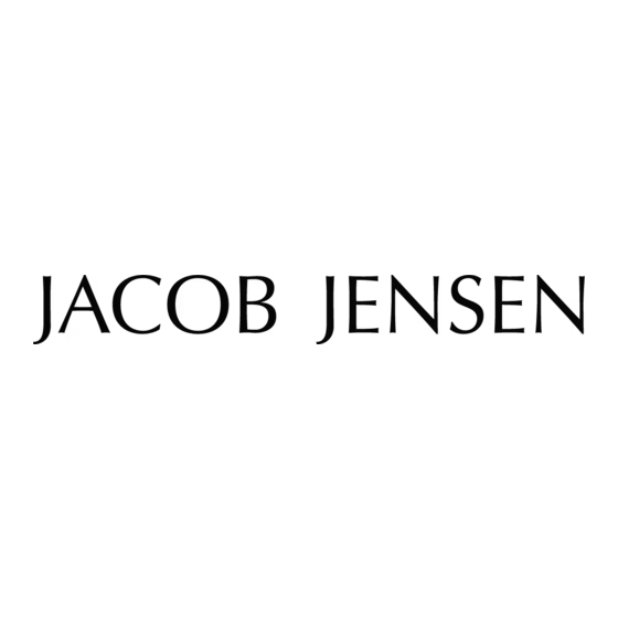 Jacob Jensen 21099 Manual Del Usuario