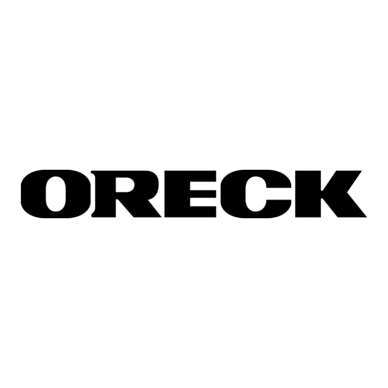 Oreck XL U3760HH Guia Del Usuario