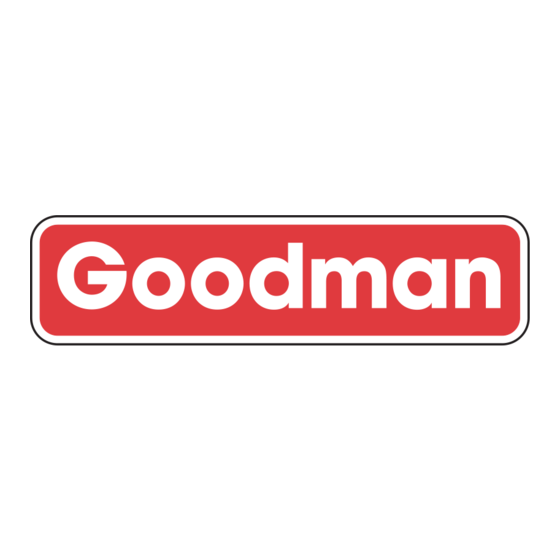 Goodman CKFA Manual De Instalación Y Operación