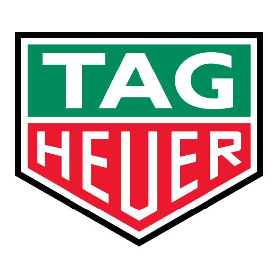 TAG Heuer SBG8A Manual De Instrucciones