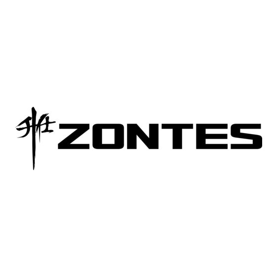 Zontes T350 Manual Del Propietário