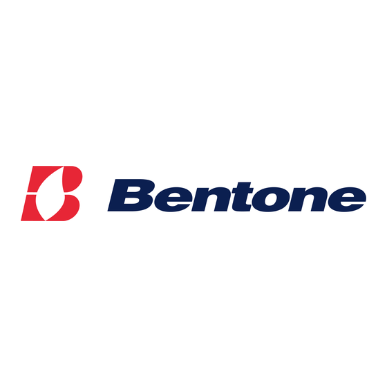 Bentone B 30A Instrucciones De Instalación Y Mantenimiento