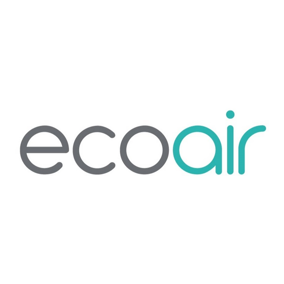 Ecoair DD322 CLASSIC Manual De Instrucciones