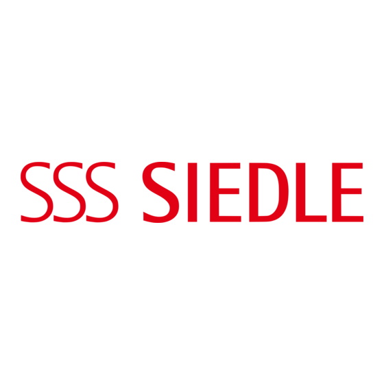 SSS Siedle HTS 811-0 Instrucciones De Empleo