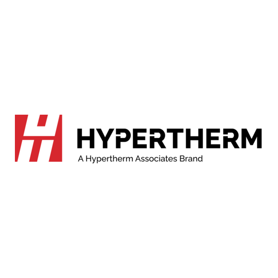 Hypertherm HyDefinition HD4070 Manual Del Operador