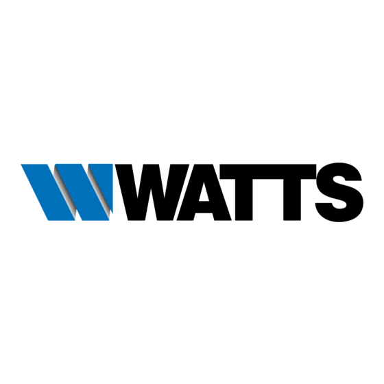 Watts SI-750 Instrucciones De Instalación