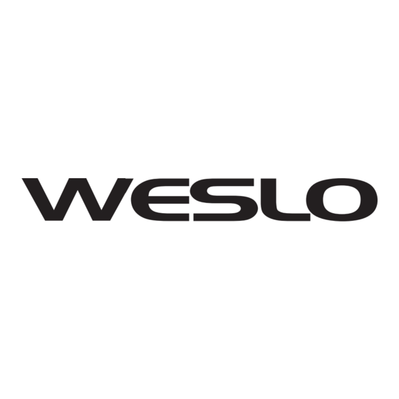 Weslo Pursuit S 25 Manual Del Usuario