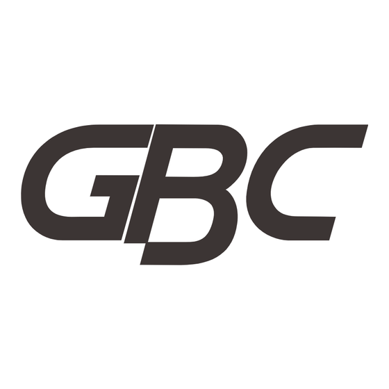 GBC AdvancedPunch Pro Manual De Instrucciones
