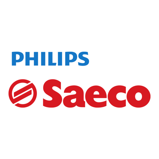 Philips Saeco PicoBaristoSM5479 Manual Del Usario