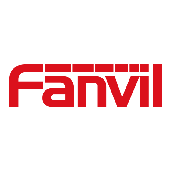 Fanvil X2 Manual De Usuario