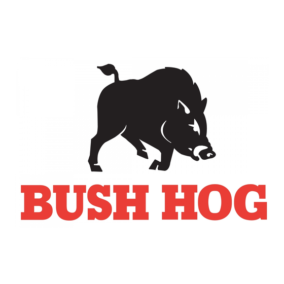 Bush Hog HDTH8 Manual De Seguridad Para El Personal De Operaciones Y Mantinimiento