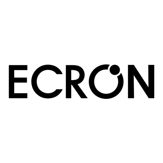 ECRON MG720CKL-PM Manual De Usuario