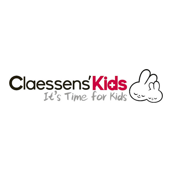 Claessens' Kids KID'SLEEP MOON Guia De Inicio Rapido