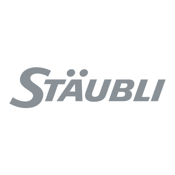 Staubli PV-CZM Serie Instrucciones De Empleo