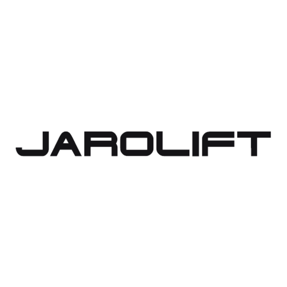 JAROLIFT TDRRT-01W Manual De Instrucciones