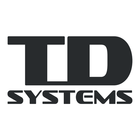 TD Systems SB40E11 Manual Del Usuario