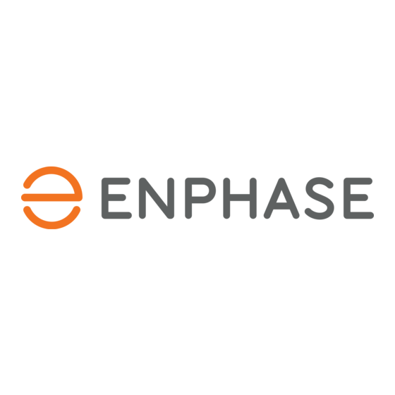 enphase EVSE Manual Del Usuario