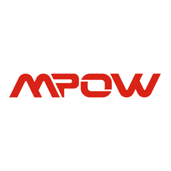 Mpow BH322B Manual Del Usuario