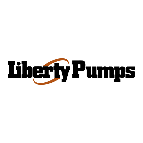 Liberty Pumps ALM Serie Manual De Instalación