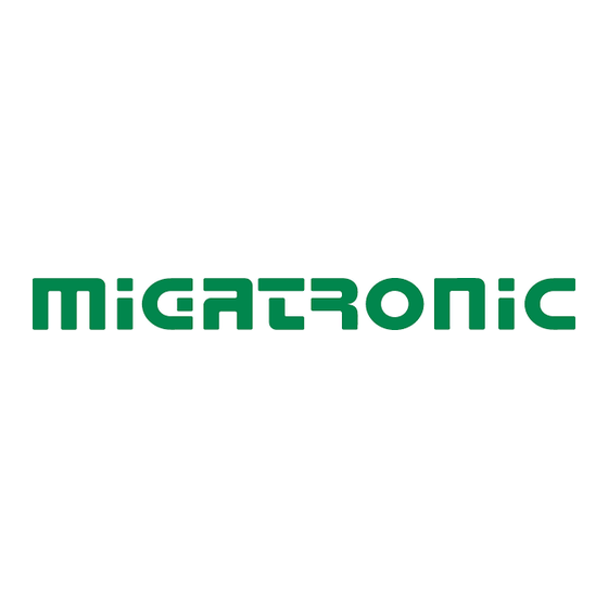 Migatronic FOCUS TIG 160 DC HP PFC Manual De Instrucciones