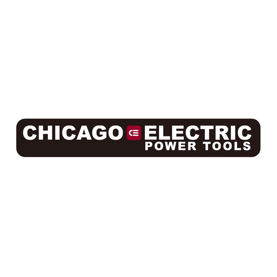 Chicago Electric 68888 Guia De Inicio Rapido