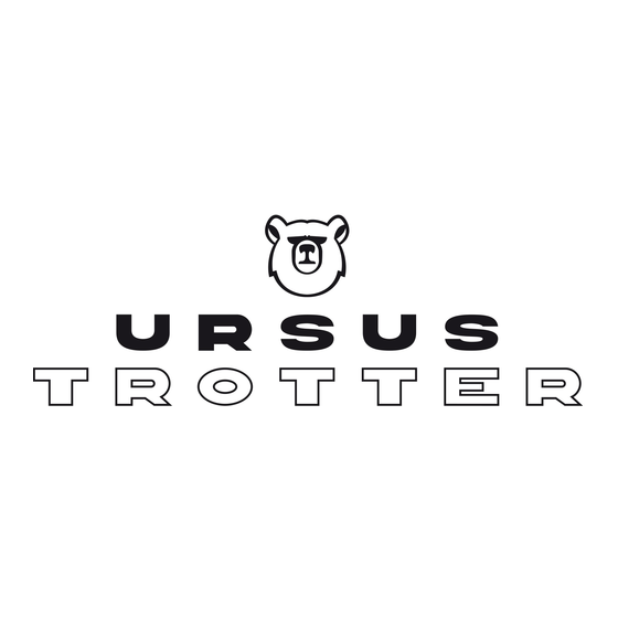 URSUS TROTTER UT F-84SS Instrucciones De Operación Y Mantención