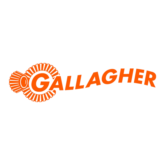 Gallagher S20 Instrucciones