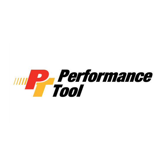 Performance Tool W10011 Manual Del Propietário