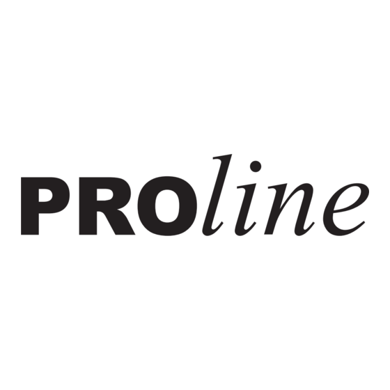 Proline TTZ 96P Manual De Instrucciones