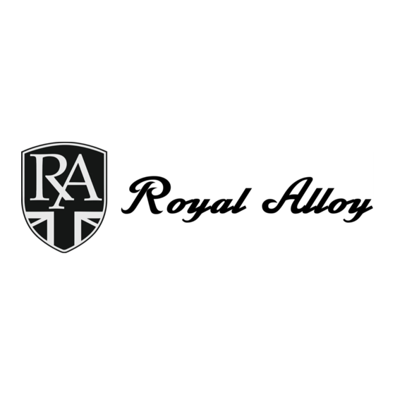 ROYAL ALLOY TG300 ABS Manual Del Usuario