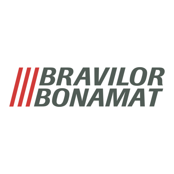 BRAVILOR BONAMAT MND ‑0 Serie Manual De Instrucciones