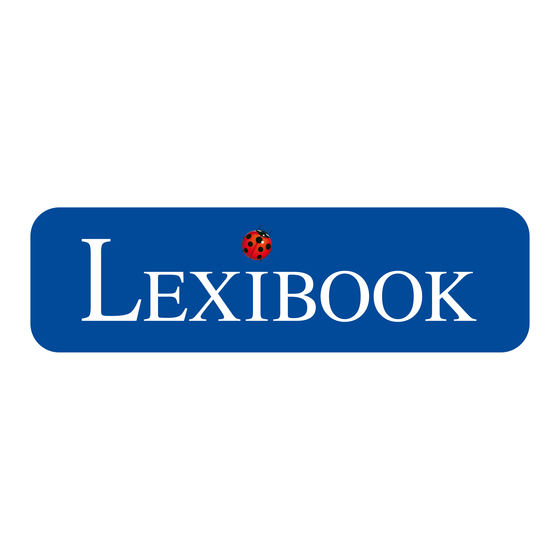 LEXIBOOK K900 Serie Manual Del Usuario