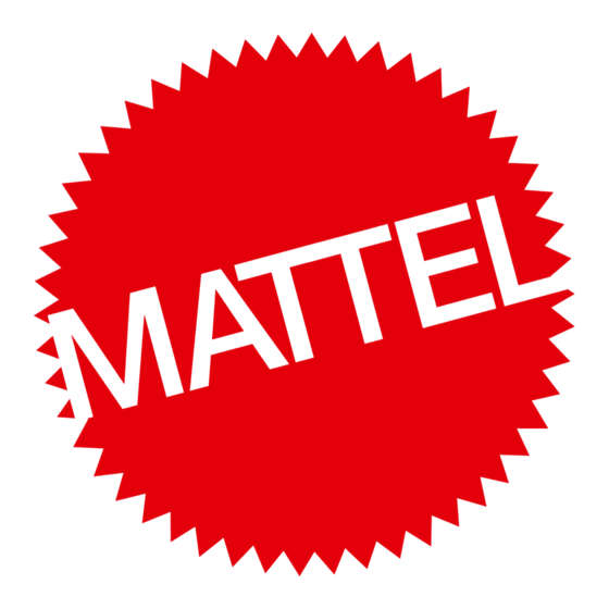 Mattel G8612-0520 Manual De Instrucciones