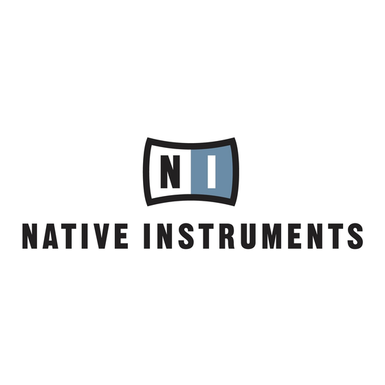 Native Instruments KOMPLETE KONTROL S Serie Guía De Usuario