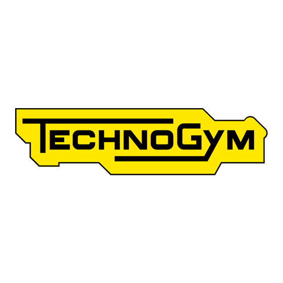 Technogym lower back bench Manual De Instrucciones