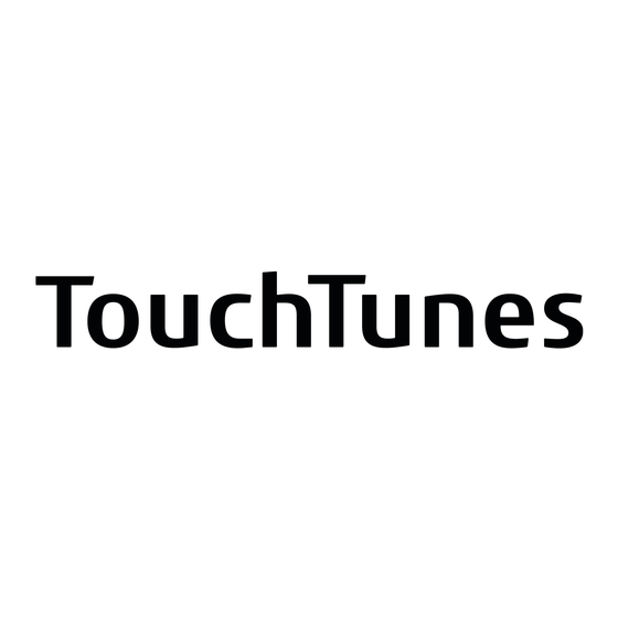 TouchTunes VIRTUO Guia De Instalacion Y Configuración