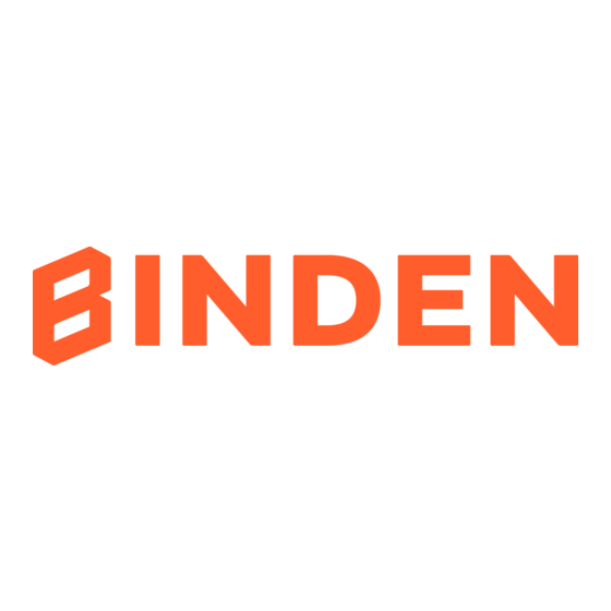 BINDEN TK911 Manual De Usuario