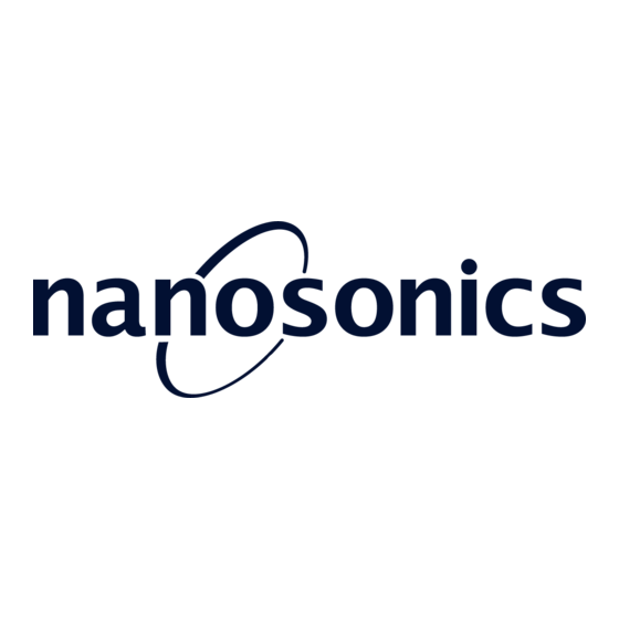 Nanosonics trophon 2 Manual Del Usuario