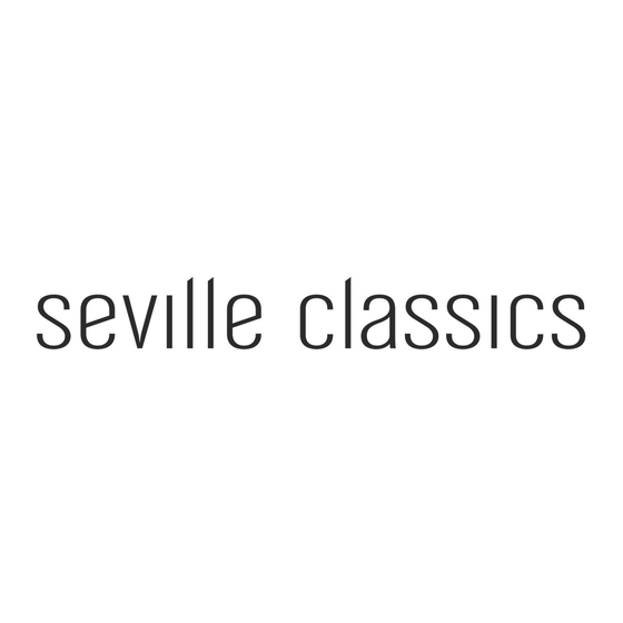 Seville Classics SHE15918 1239317 Instrucciones De Montaje