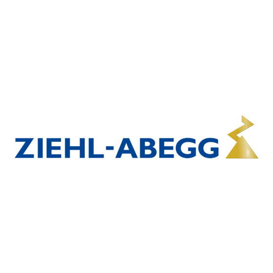 ZIEHL-ABEGG ECQ Instrucciones De Montaje