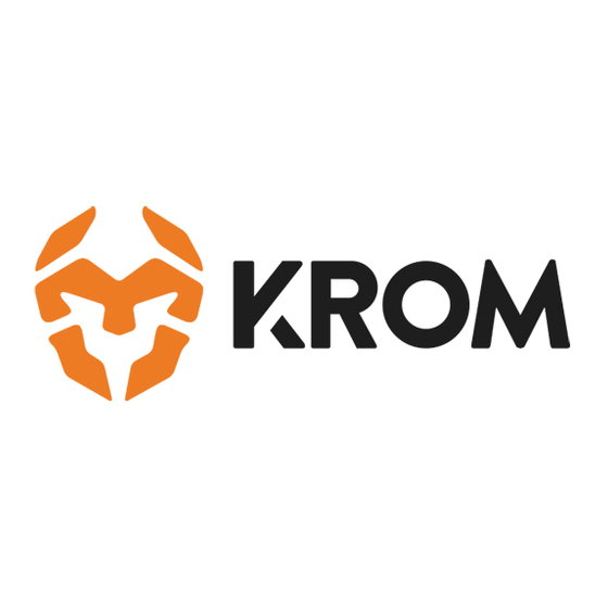 KROM KASIC TKL Guia De Inicio Rapido