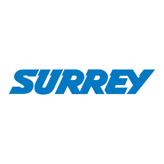 SURREY F9MES1002120A Manual De Servicio