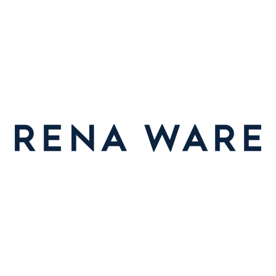 Rena Ware Aqua Nano HD Guía De Referencia